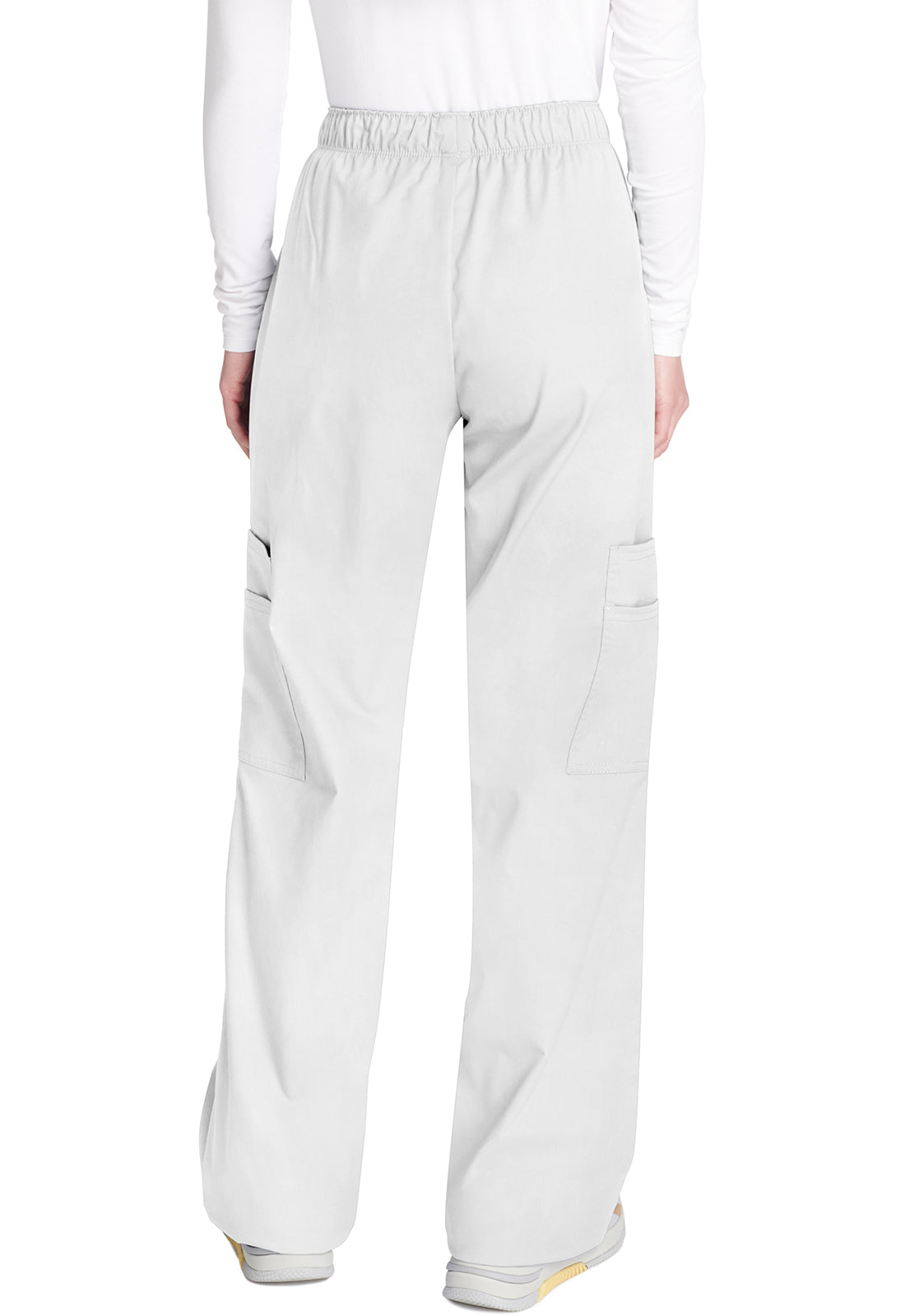 Cargo broek met middelhoge taille en elastische tailleband met 7 zakken en Core Stretch WWE4005