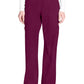 Cargo broek met middelhoge taille en elastische tailleband met 7 zakken en Core Stretch WWE4005