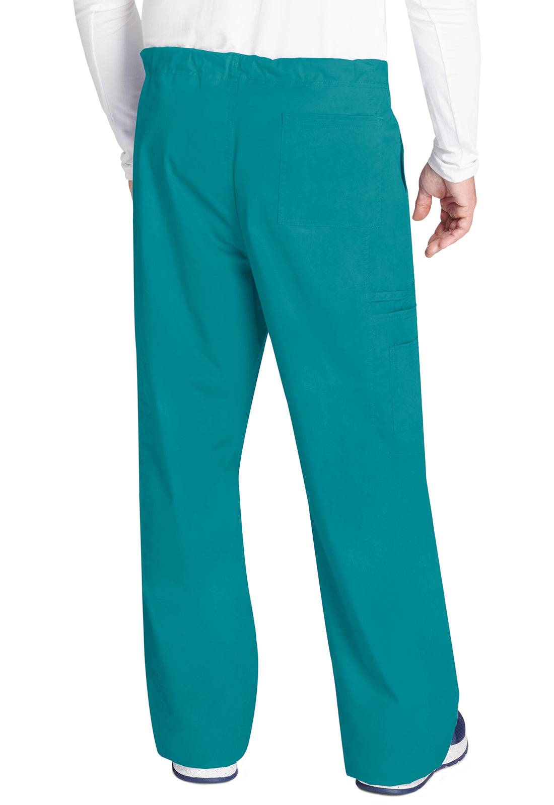 Unisex cargo broek met trekkoord met rechte pijpen en Core Stretch WWE4043