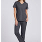 Middelhoge taille, slim fit, rechte broek met trekkoord met elastische tailleband en 2-way stretch WWE4203