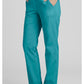 Middelhoge taille, slim fit, rechte broek met trekkoord met elastische tailleband en 2-way stretch WWE4203