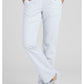 Middelhoge taille, slim fit, rechte broek met trekkoord met elastische tailleband en 2-way stretch WWE4203