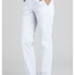Middelhoge taille, slim fit, rechte broek met trekkoord met elastische tailleband en 2-way stretch WWE4203