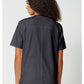 Unisex V-hals top met traditionele pasvorm en 2-way stretch