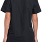 Unisex V-hals top met traditionele pasvorm en borstzak WWE4876