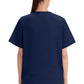 Unisex V-hals top met traditionele pasvorm en borstzak WWE4876