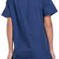 Unisex V-hals top met traditionele pasvorm en borstzak WWE4876