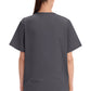 Unisex V-hals top met traditionele pasvorm en borstzak WWE4876