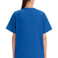 Unisex V-hals top met traditionele pasvorm en borstzak WWE4876