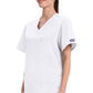 Unisex V-hals top met traditionele pasvorm en borstzak WWE4876