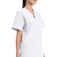 Unisex V-hals top met traditionele pasvorm en borstzak WWE4876