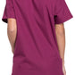 Unisex V-hals top met traditionele pasvorm en borstzak WWE4876