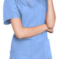 Unisex top en broek set met V-hals en trekkoordbroek WWE530C