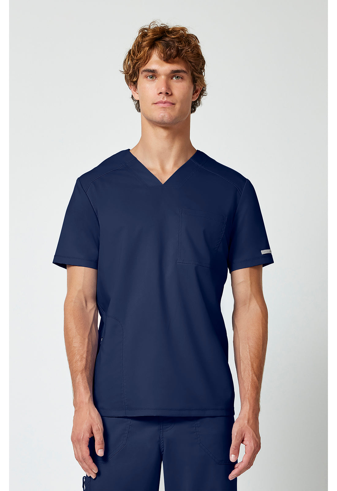 Cherokee Workwear Heren T-shirt met V-hals met mesh details en veiligheidsritszak WWE603