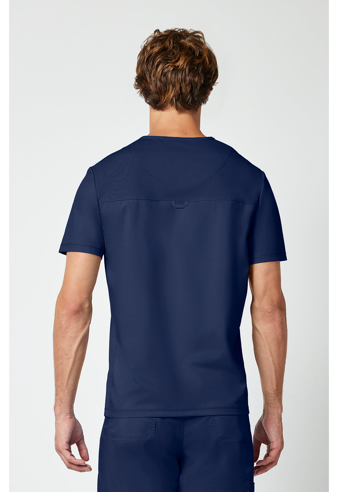 Cherokee Workwear Heren T-shirt met V-hals met mesh details en veiligheidsritszak WWE603