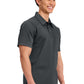 Polo shirt voor heren met mesh schouderpanelen en 2-way stretch WWE615
