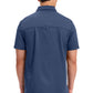 Polo shirt voor heren met mesh schouderpanelen en 2-way stretch WWE615