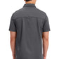 Polo shirt voor heren met mesh schouderpanelen en 2-way stretch WWE615
