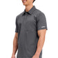Polo shirt voor heren met mesh schouderpanelen en 2-way stretch WWE615