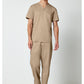 Cherokee Workwear Heren T-shirt met V-hals met moderne pasvorm en ID-lus WWE670