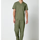 Cherokee Workwear Heren T-shirt met V-hals met moderne pasvorm en ID-lus WWE670