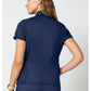 Instopbare polo met drukknoopsluiting aan de voorkant met meshpanelen en 2-way stretch WWE698