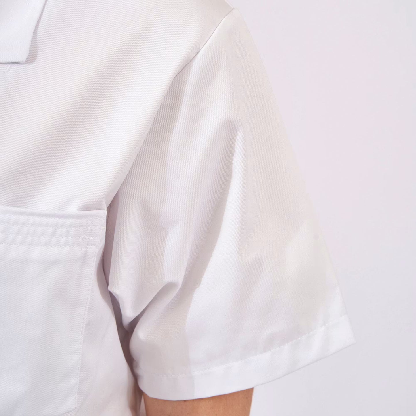Alsico Unisex Doktersjas Artemis Wit met Korte Mouwen