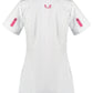 Ladies care jacket Kristel white with color accents in 3 colors