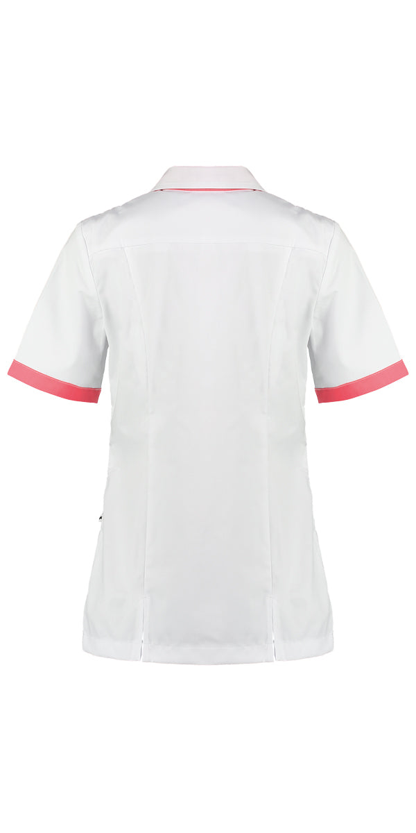 Jacke Fijke weiß mit Farbakzent