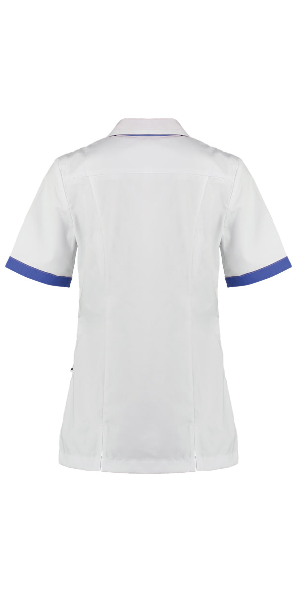 Jacke Fijke weiß mit Farbakzent