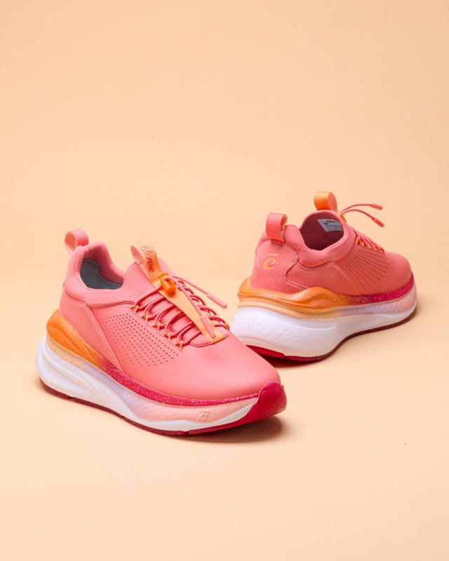 Clove Forte Medische Sneaker Unisex Waterdicht – Koraal/Roze