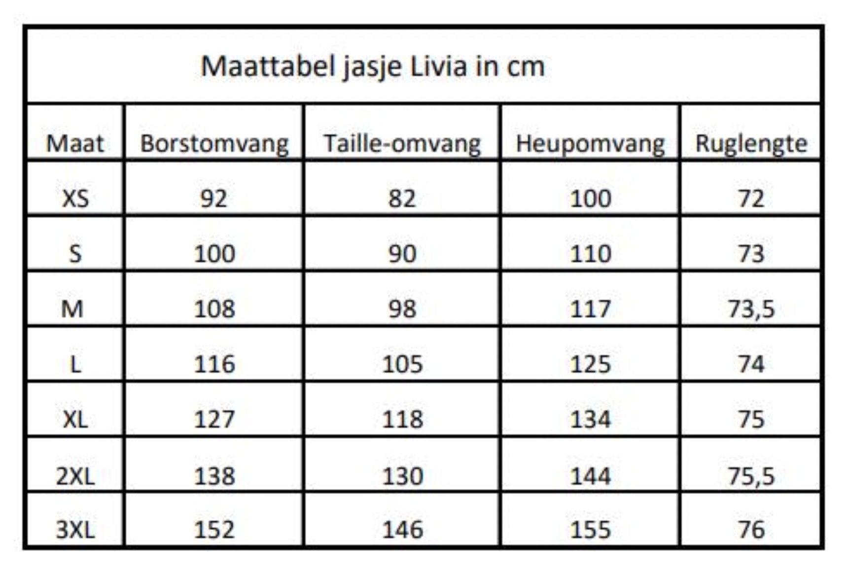 Zorgjas Livia wit - Zorgkleding.nl