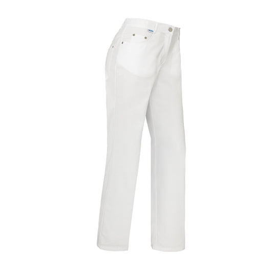 Broek Odilia wit - Zorgkleding.be