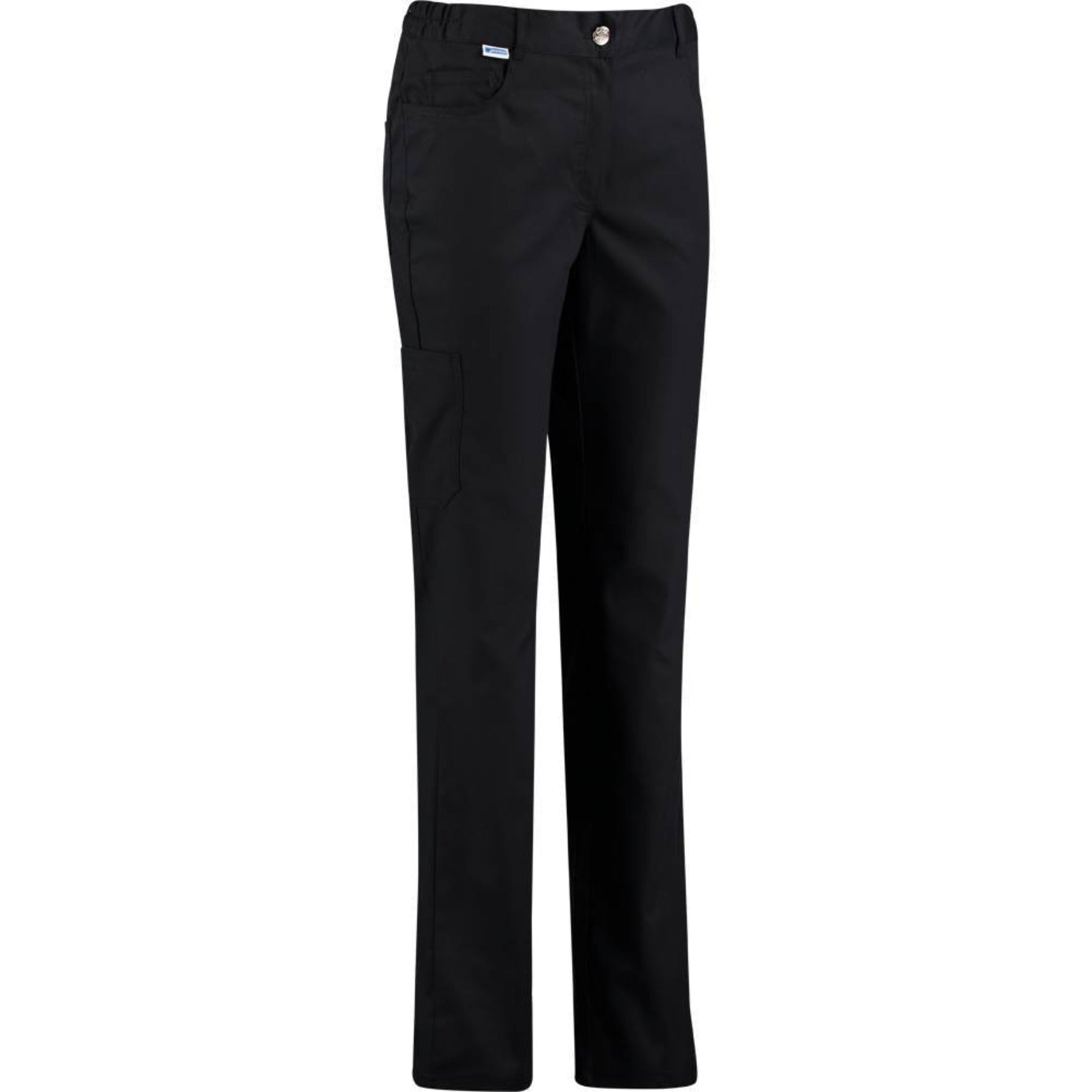 Broek Tooske zwart stretch - Zorgkleding.be