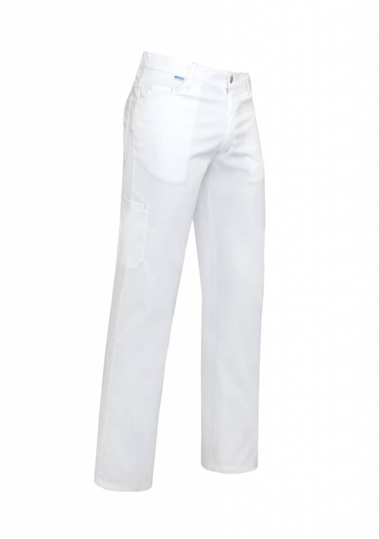 Broek Theo wit stretch - Zorgkleding.be