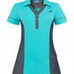 Dames Polo Trix denim in 6 kleuren - Zorgkleding.nl