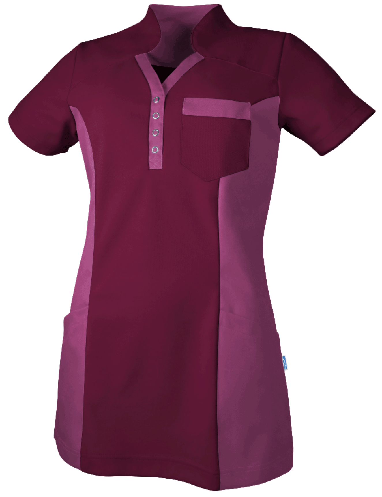 Dames polo Debora gekleurd - Zorgkleding.nl