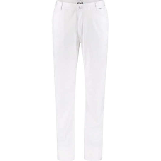 Herenpantalon James slim fit wit - Zorgkleding.be