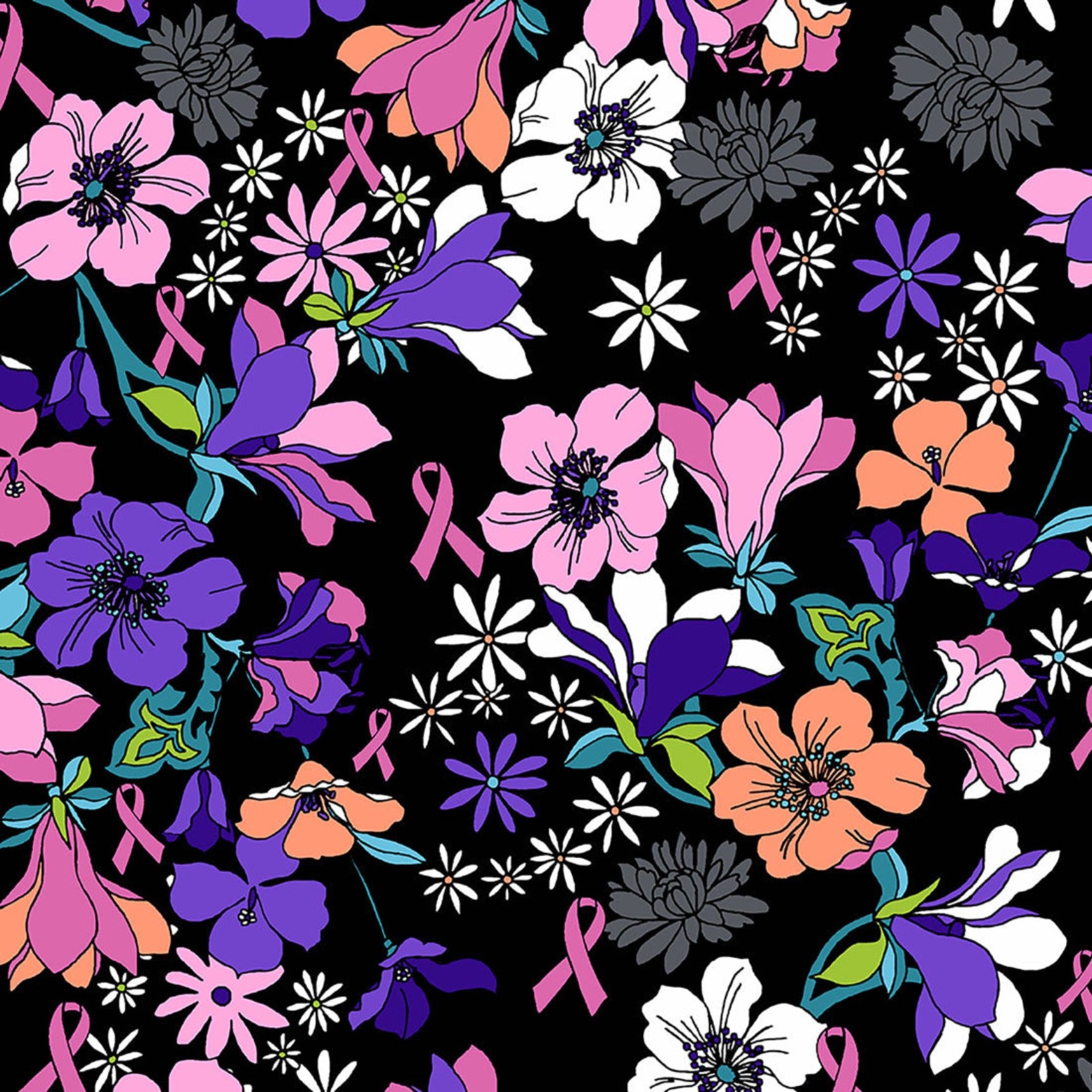 Tuniek Cherokee HS614 Hopeful Blooms - Zorgkleding.nl